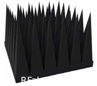 Rubber pyramid absorbing material（LPRFA-P）